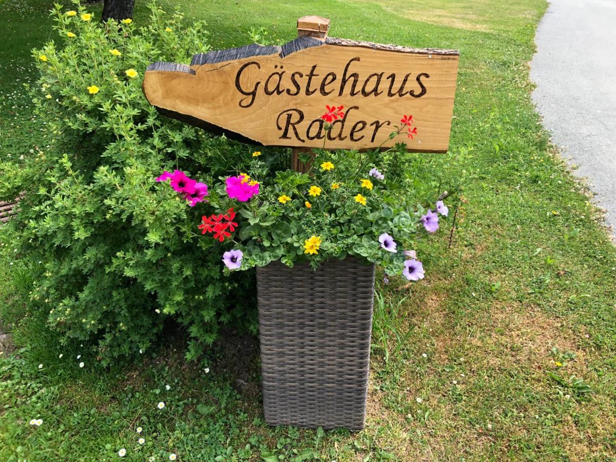 Gaestehaus Rader Вайсбриах Екстериор снимка