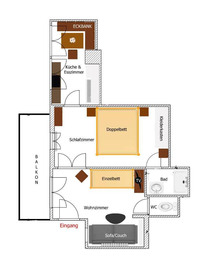 Gaestehaus Rader Вайсбриах Екстериор снимка